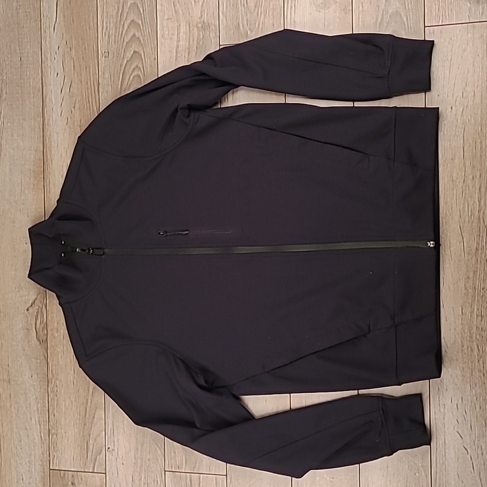 MACK WELDON Black Mens Medium Full Zip Athletic Track Style Jacket‎